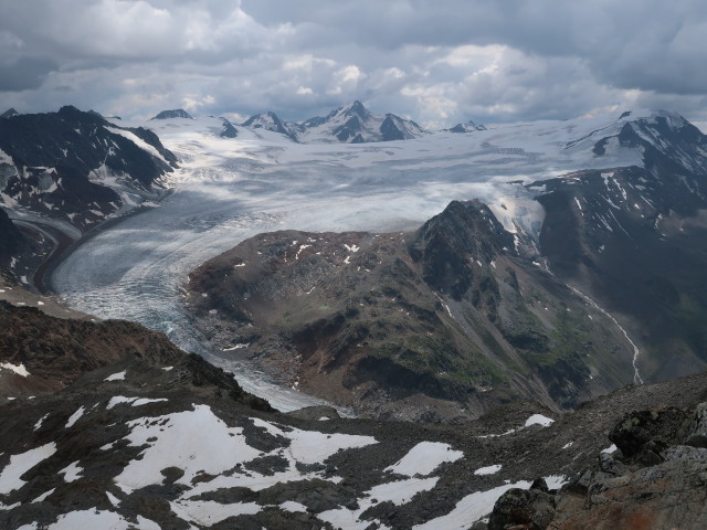 Gepatschferner von der Hinteren &Ouml;lgrubenspitze aus (3. Aug.)