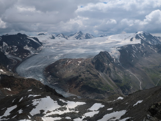 Gepatschferner von der Hinteren &Ouml;lgrubenspitze aus (3. Aug.)