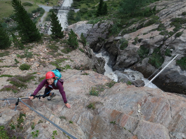 Holderli-Seppl-Klettersteig: Angela (4. Aug.)