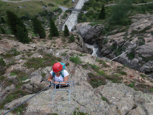 Holderli-Seppl-Klettersteig: Angela (4. Aug.)