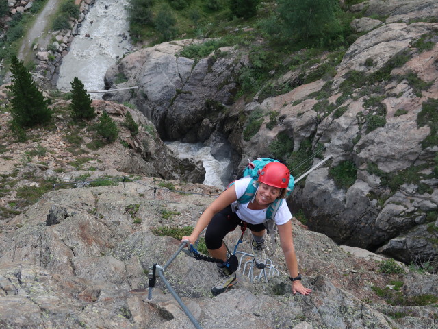 Holderli-Seppl-Klettersteig: Angela (4. Aug.)