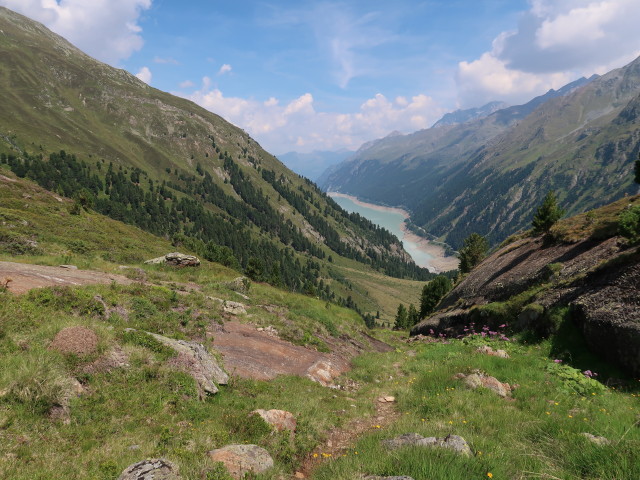 Weg 902 zwischen Oberer Birgalph&uuml;tte und Gepatschalpe (5. Aug.)