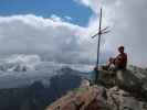 Ich auf der Hinteren Ölgrubenspitze, 3.295 m (3. Aug.)