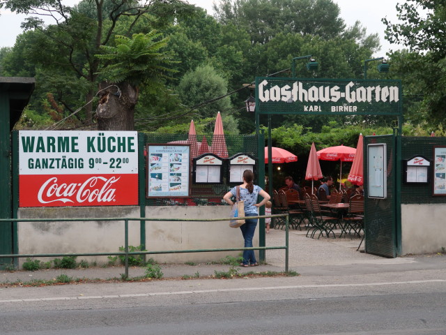 Sabine beim Strandgasthaus Birner