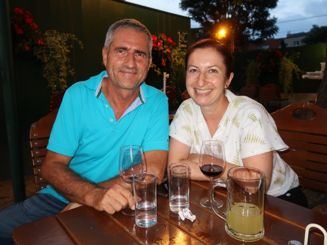 Friedrich und Agata im Strandgasthaus Birner