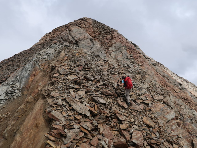 Christoph zwischen Ramolferner und N&ouml;rdlichem Ramolkogel (11. Aug.)
