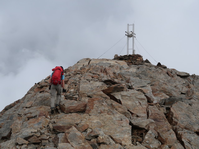 Christoph zwischen Ramolferner und N&ouml;rdlichem Ramolkogel (11. Aug.)