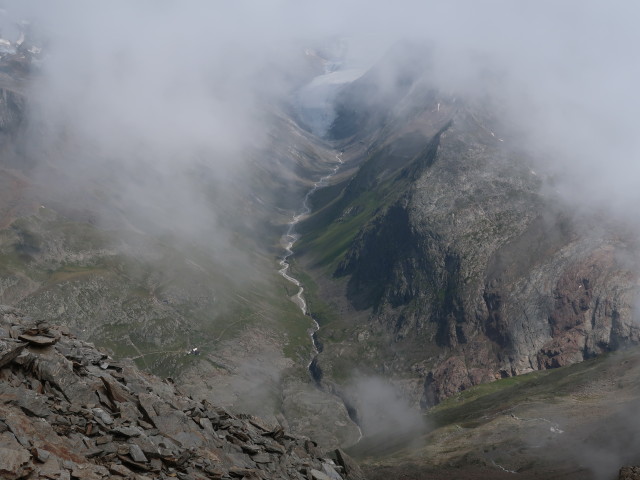 Langtal vom Nördlichen Ramolkogel aus (11. Aug.)