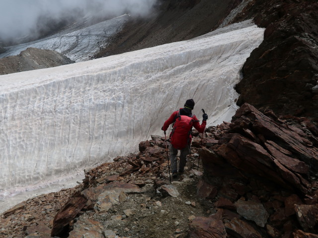 Christoph zwischen N&ouml;rdlichem Ramolkogel und Ramolferner (11. Aug.)