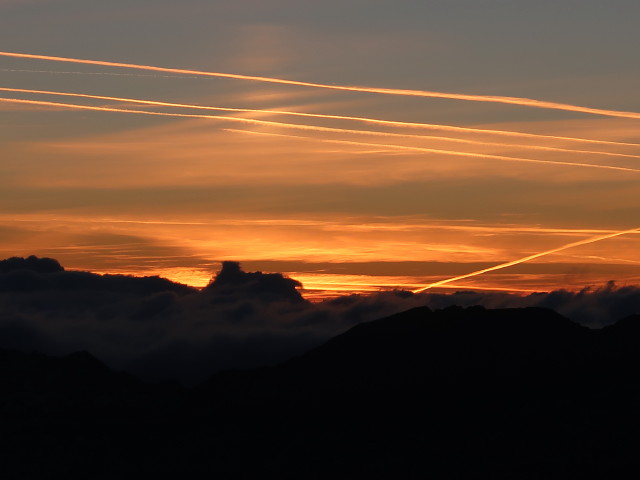 vom Ramolhaus Richtung Nordosten (12. Aug.)