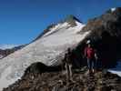 Christoph und Gudrun im Firmisanjoch, 3.287 m (12. Aug.)