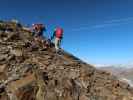 Gudrun und Christoph zwischen Firmisanjoch und Schalfkogel (12. Aug.)