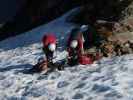 Gudrun und Christoph zwischen Firmisanjoch und Schalfkogel (12. Aug.)