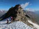 Gudrun und Christoph zwischen Firmisanjoch und Schalfkogel (12. Aug.)