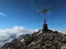 Christoph und Gudrun am Schalfkogel, 3.537 m (12. Aug.)