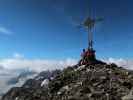 Ich, Christoph und Gudrun am Schalfkogel, 3.537 m (12. Aug.)