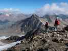 Gudrun und Christoph zwischen Schalfkogel und Firmisanjoch (12. Aug.)