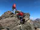 Christoph und Gudrun zwischen Schalfkogel und Firmisanjoch (12. Aug.)