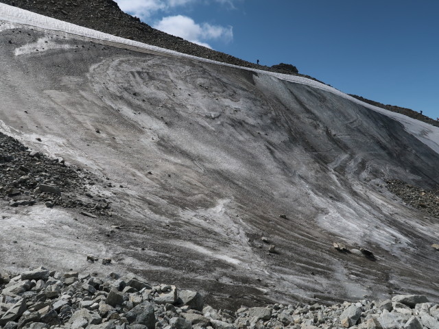 Gletscherrest s&uuml;dwestlich der Hohen Geige (16. Aug.)