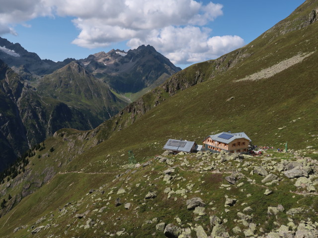 R&uuml;sselsheimer H&uuml;tte, 2.328 m (16. Aug.)