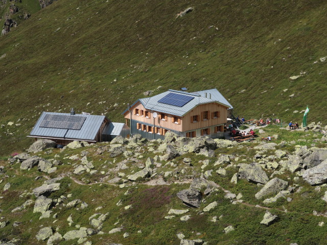 R&uuml;sselsheimer H&uuml;tte, 2.328 m (16. Aug.)