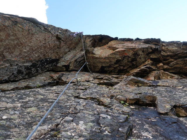 Kleinb&auml;renzinne-Klettersteig: schwierige Variante (16. Aug.)