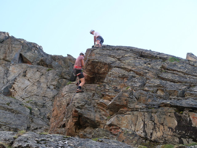 Kleinb&auml;renzinne-Klettersteig: schwierige Variante (16. Aug.)