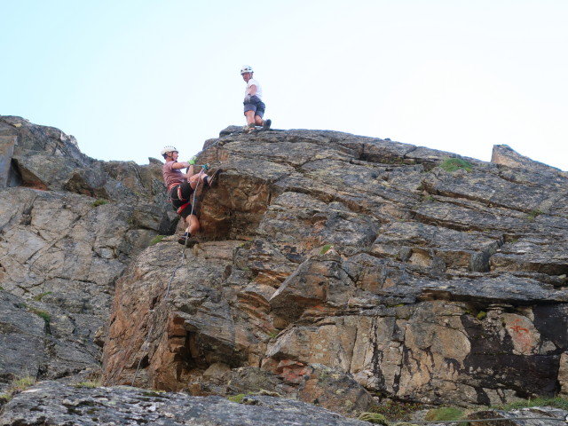 Kleinb&auml;renzinne-Klettersteig: schwierige Variante (16. Aug.)