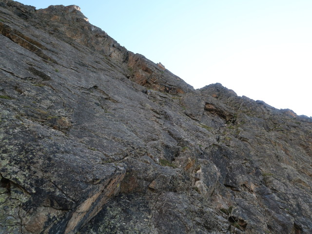 Kleinb&auml;renzinne-Klettersteig: schwierige Variante (16. Aug.)