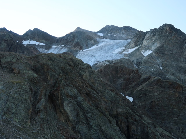 R&ouml;tkarlferner vom Kapuzinerjoch aus (17. Aug.)