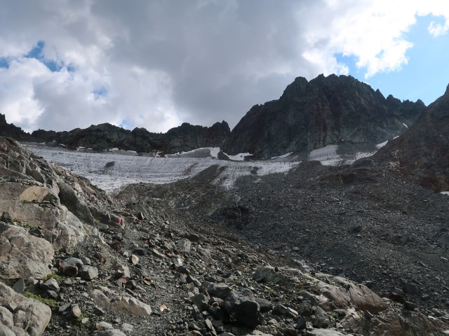 Weg 911 zwischen Luibisscharte und Hauersee (17. Aug.)