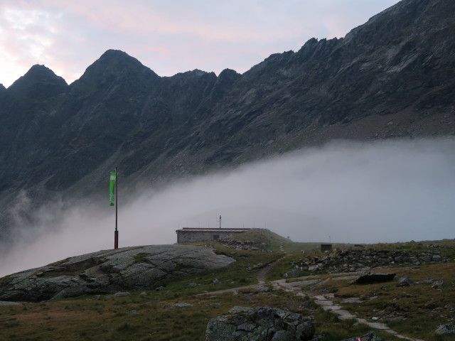 Hauerseeh&uuml;tte, 2.383 m (18. Aug.)