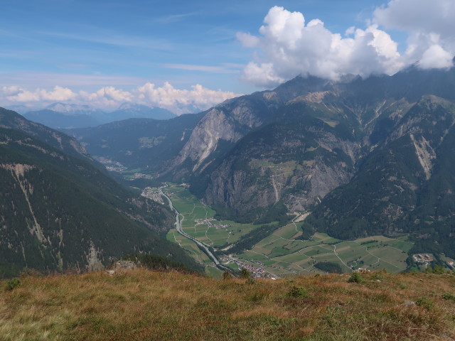 Ötztal vom Wenderkogel aus (18. Aug.)