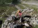 Kleinbärenzinne-Klettersteig: Evelyn (15. Aug.)