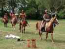 Reitershow 'Hunnische Kampfkunst' am Hunnenfest