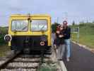 Sabine und ich im Bahnhof Mistelbach Interspar