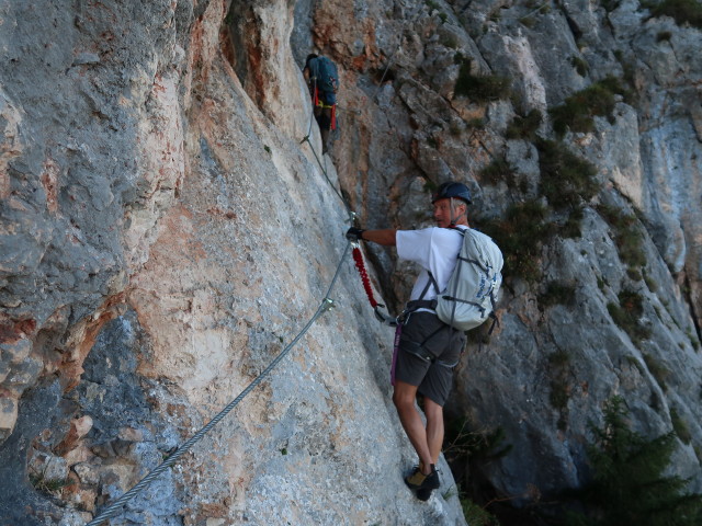 &Ouml;TK-Klettersteig: Erich im Teil 3