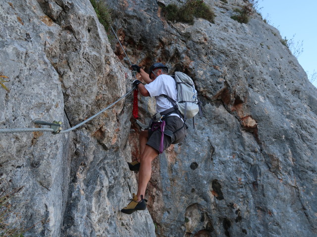 &Ouml;TK-Klettersteig: Erich im Teil 3