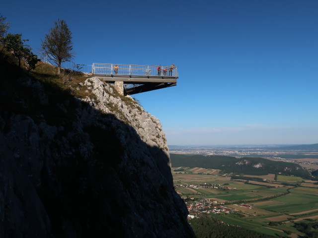 Skywalk vom &Ouml;TK-Klettersteig aus