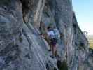 ÖTK-Klettersteig: Erich im Teil 3