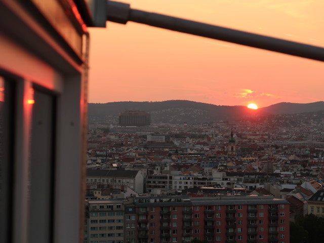 vom Riesenrad Richtung Westen