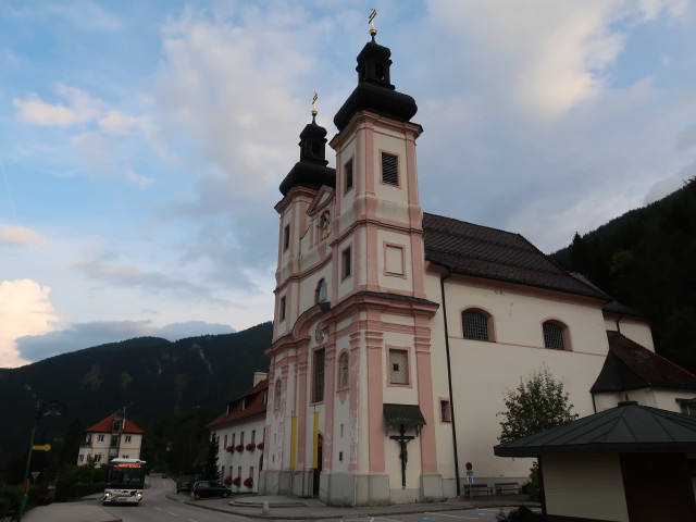 Wallfahrtskirche Maria Schutz, 760 m