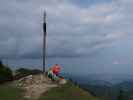 Sabine und ich am Erzkogel, 1.504 m