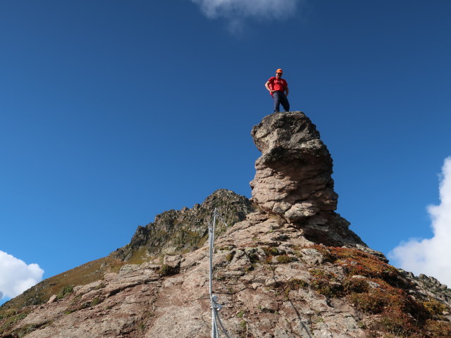 Axel zwischen Forcella del Macaco und Ferrata dei Laghi