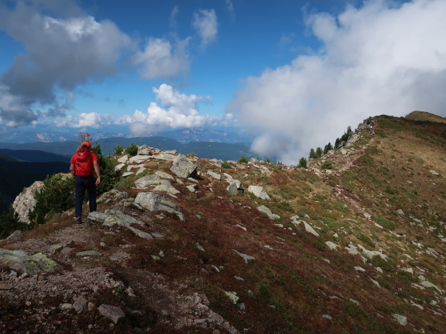 Axel zwischen Ferrata dei Laghi und Cimon del to Della Trappola