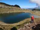 Axel zwischen Laghi di Bombasèl und Forcella del Macaco