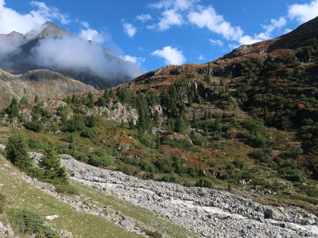 Sulztal zwischen Vorderer Sulztalalm und Hinterer Sulztalalm (15. Sep.)