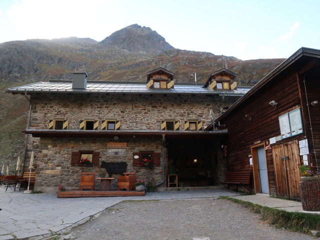 Amberger Hütte, 2.136 m (15. Sep.)