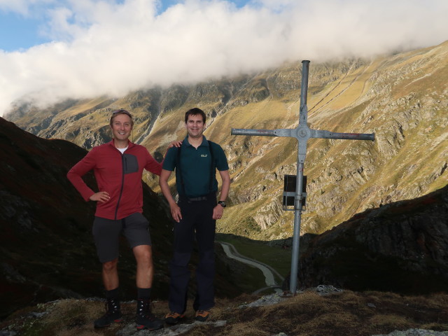 Ich und Ronald am Sulzbichl, 2.176 m (15. Sep.)