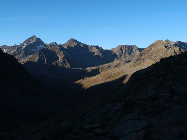 vom Schrankar Richtung S&uuml;dwesten (16. Sep.)